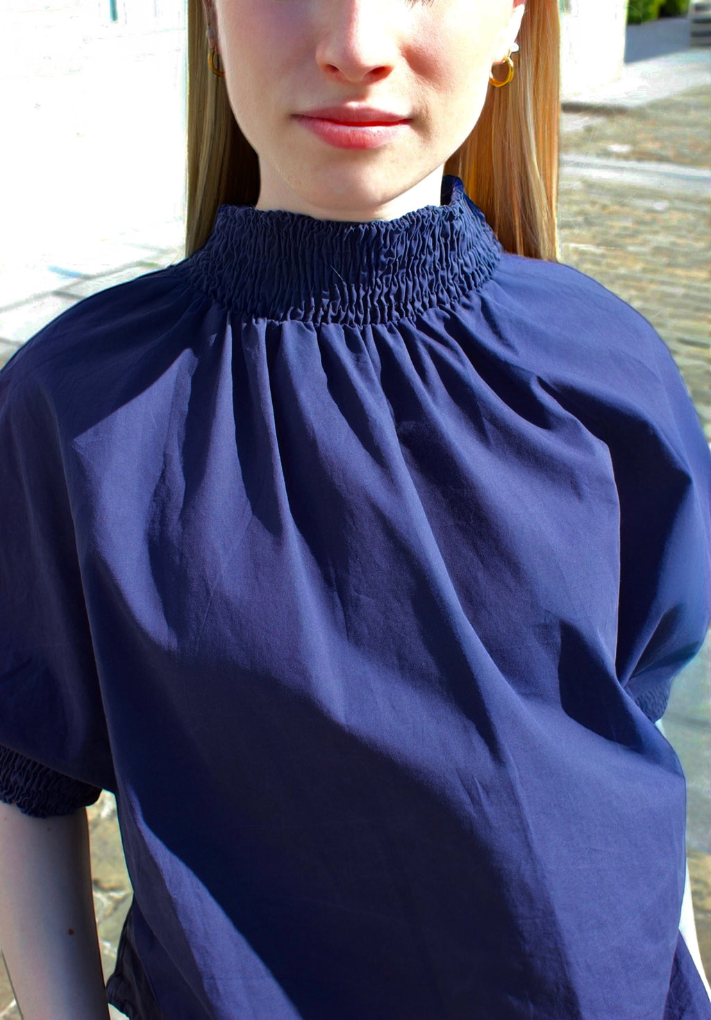 Blouse Black Rose