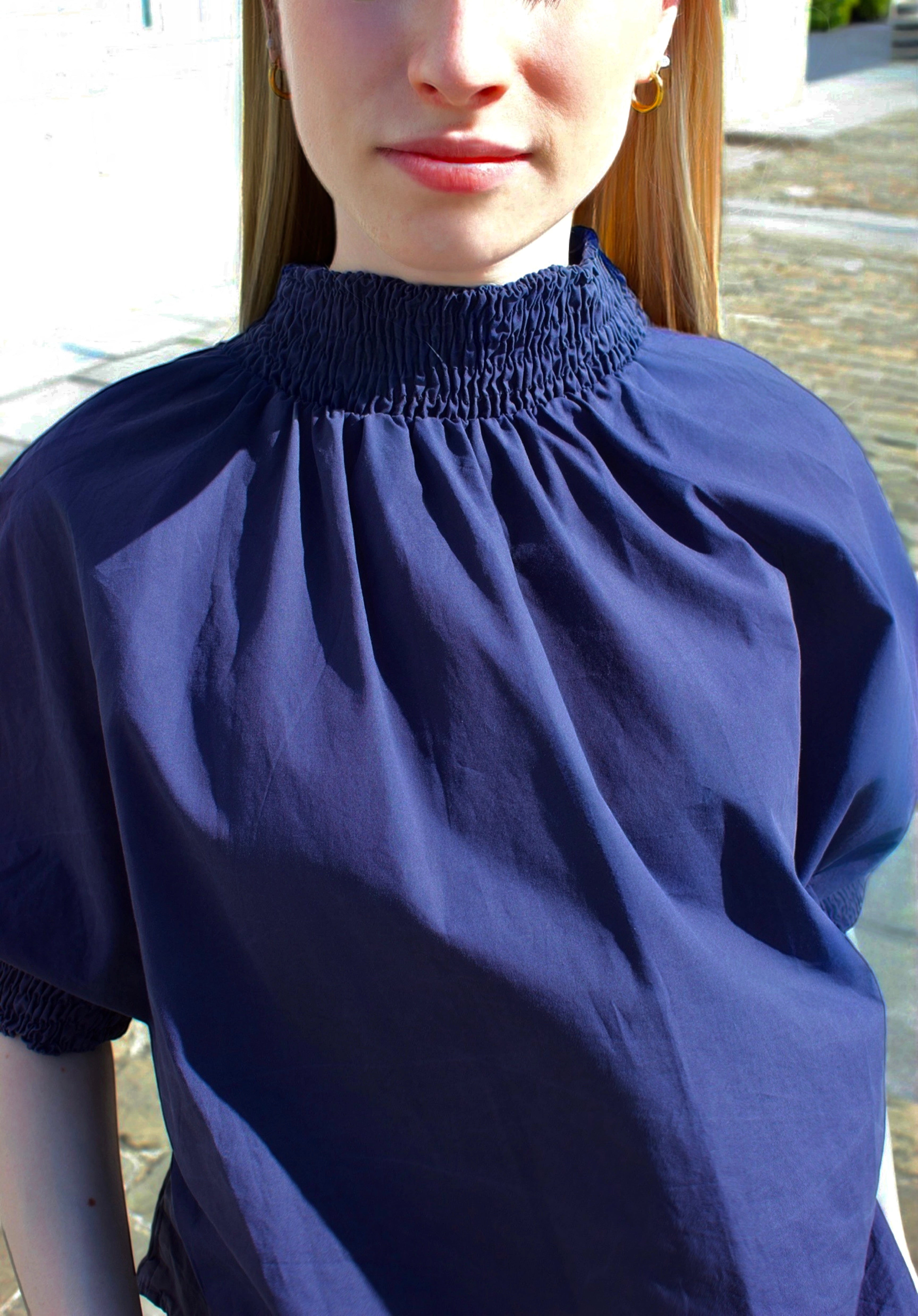 Blouse Black Rose